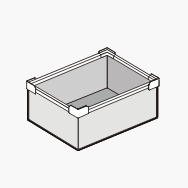 Ｃ式箱コーナーリブ付き